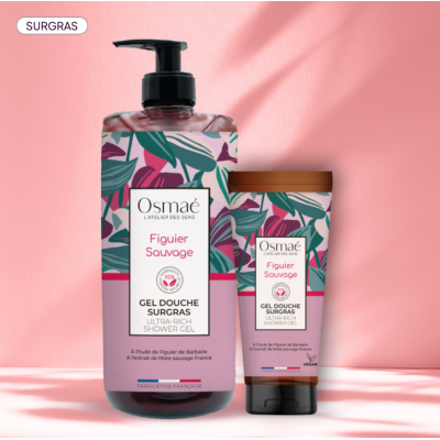 Gel Douche Surgras Figuier Sauvage 1L Osmaé
