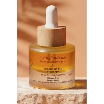 Sérum Élixir N°1 Solstice Alpin Visage, Cou & Décolleté Alpen Cosmétique