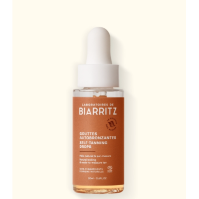 Gouttes Autobronzantes Certifiées Bio 20ml Laboratoires de Biarritz