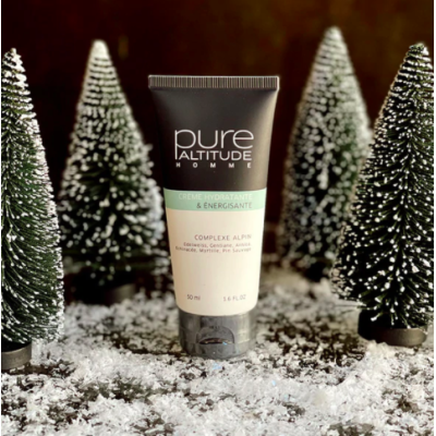 Crème Hydratante Énergisante Visage Homme au Complexe Alpin Pure Altitude