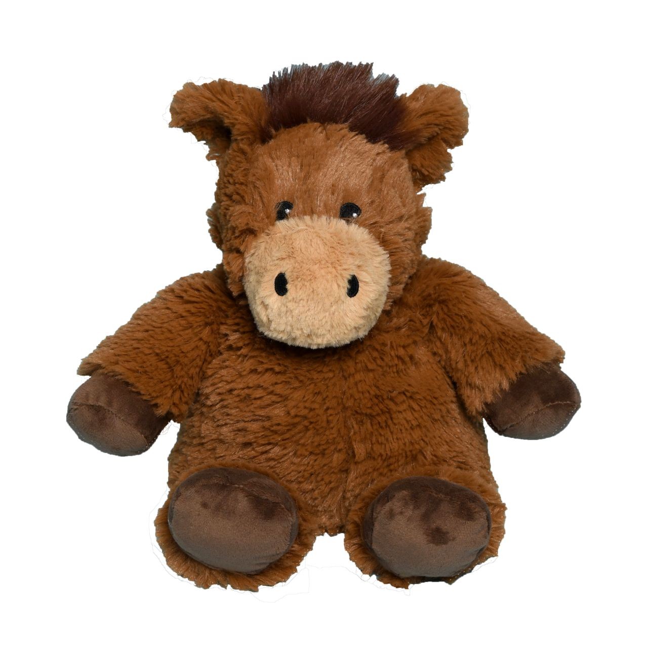 Peluche cheval avec boîte cadeau